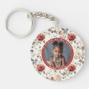 Sleek Gifts For Husband Rose Flower Key Ring