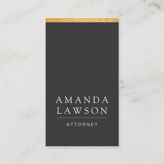 Sleek Grey (appointment) Appointment Card (Front)