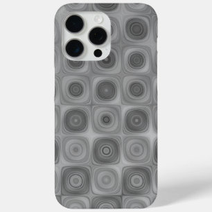 Sleek Grey Swirl  iPhone 15 Pro Max Case