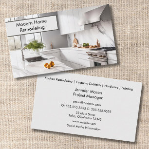 Sleek Kitchen & Construction  Business Card
