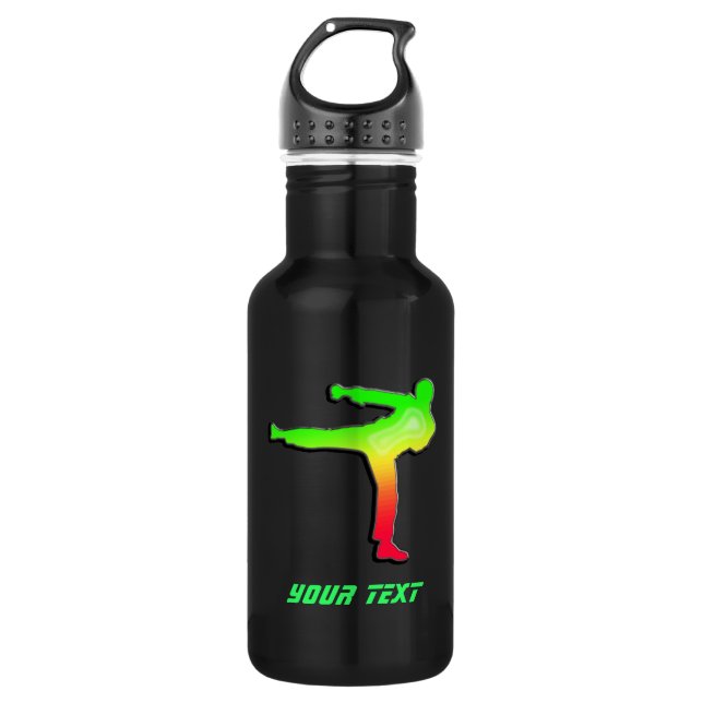 Sleek Martial Arts 532 Ml Water Bottle (Front)