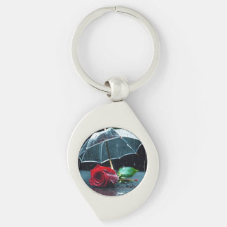 Sleek Metal Keychain** 2. **Premium Metal Keychain