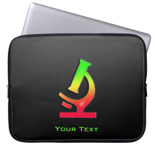 Sleek Microscope Laptop Sleeve