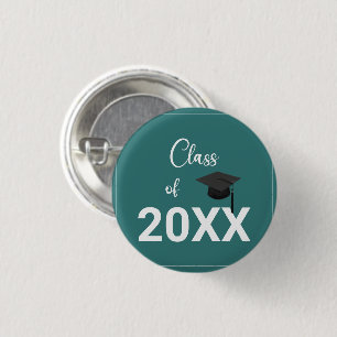 sleek, minimal Top of the Class 3 Cm Round Badge