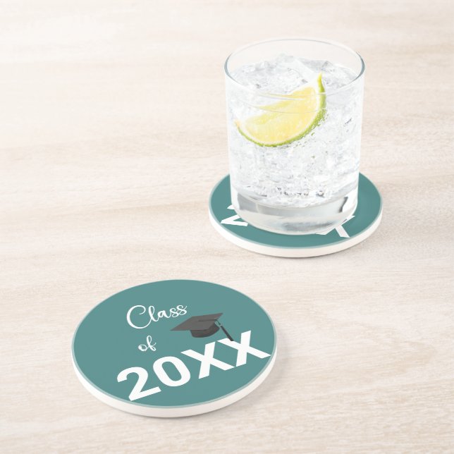 sleek, minimal Top of the Class Coaster (Side)