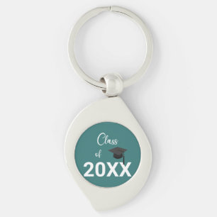 sleek, minimal Top of the Class Key Ring