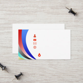 "Sleek Modern Minimalist Business Card Design"