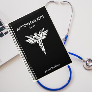 Sleek Personalised Medical Appointment Book Planner