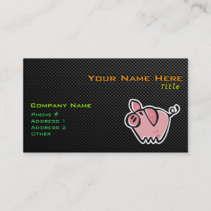 Sleek Pig Business Card