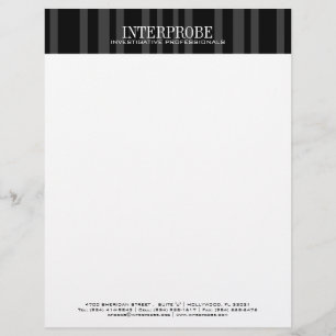 Sleek Professional Letterhead Design
