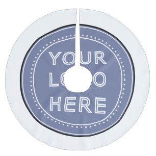 Sleek, Refined, & Personalised Binder Brushed Polyester Tree Skirt