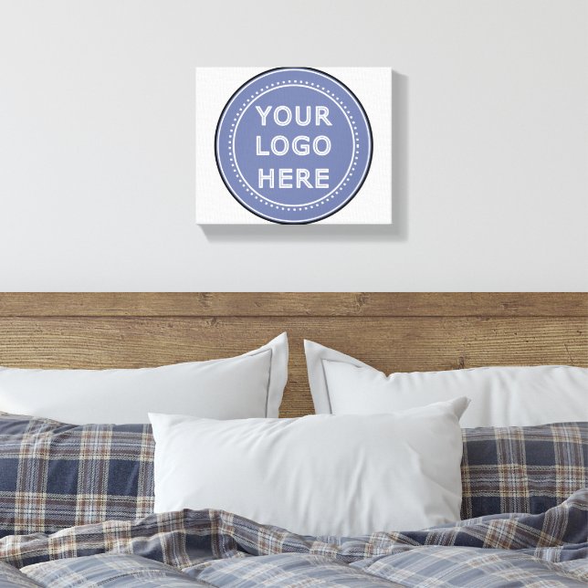 Sleek, Refined, & Personalised Binder Canvas Print (Insitu(Bedroom))