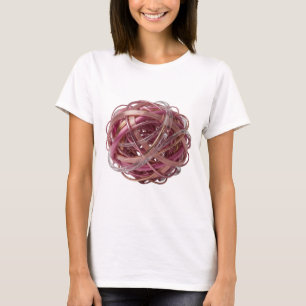 Sleek Silver METAL BALL Bold Design T-Shirt
