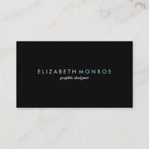 Sleek Simple Modern Business Cards
