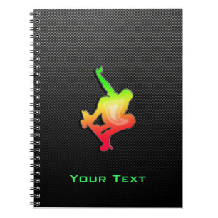 Sleek Skateboarding Notebook
