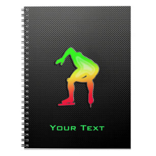 Sleek Speed Skater Notebook
