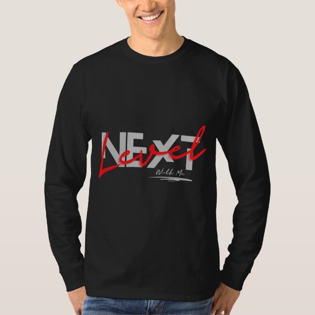 Sleek & Stylish: Vogue Voyage Essential Long Sleev T-Shirt (Front)