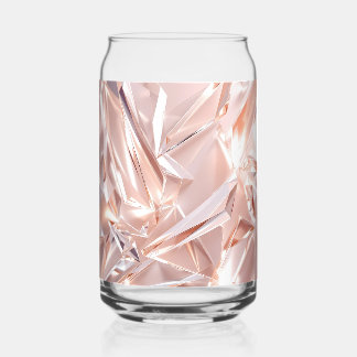 Sleek Transparent Glass Effect Design can glass