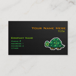 Sleek Turtle Business Card