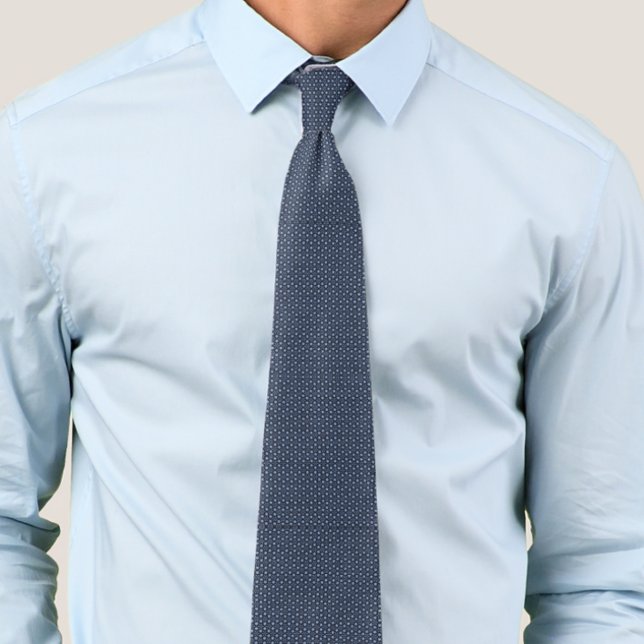 Sleek Two Tone Blue Business Modern Tie (Creator Uploaded)
