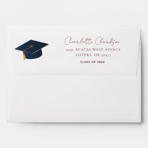Sleek University Achievement Graduation Envelope
