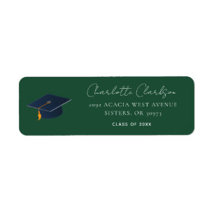 Sleek University Graduation Name and Year Return