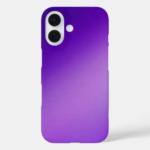 Sleek violet Ombre – iPhone 16 Case
