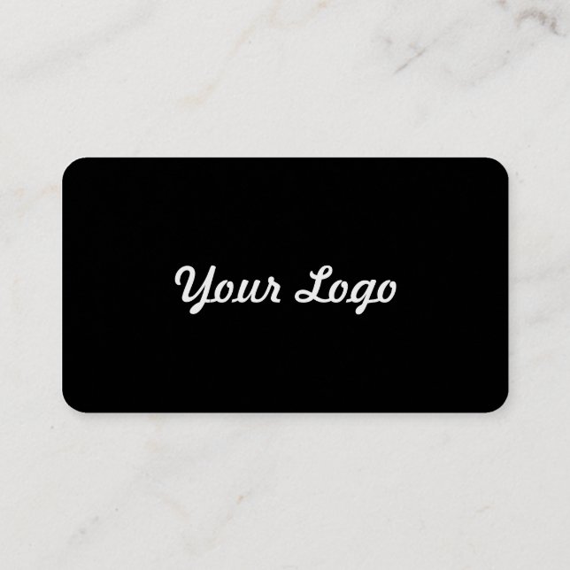 Sleek with a Pop Business Card (Back)