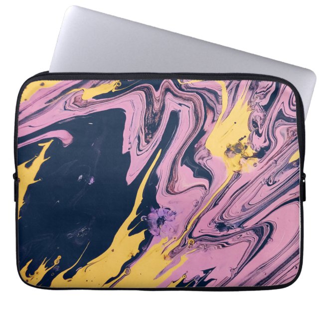 "SleekGuard Neoprene 13-Inch Laptop Sleeve: Stylis Laptop Sleeve (Front)