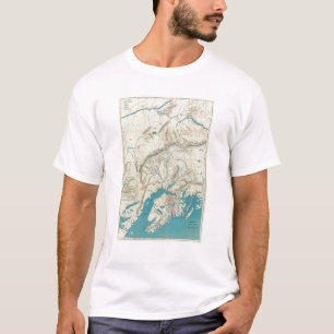 Sleem's Map of Central Alaska T-Shirt