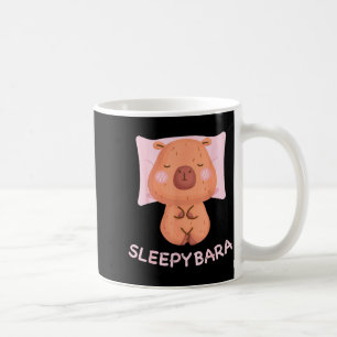 Sleeng Capybara Pajamas Nightgown Sleepybara Roden Coffee Mug