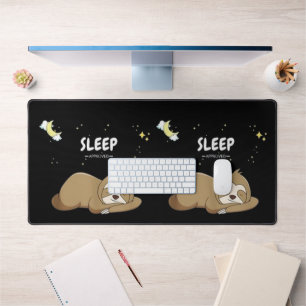 Sleep Approved Sloth - Sleeping Clothes - Sleep Desk Mat