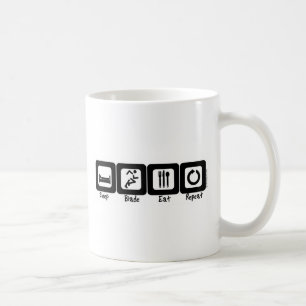 Sleep Blade Eat Repeat Coffee Mug