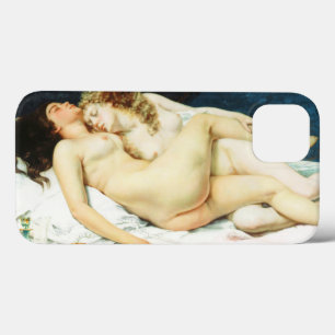 Sleep by Gustave Courbet iPhone 13 Case