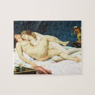 Sleep by Gustave Courbet Jigsaw Puzzle