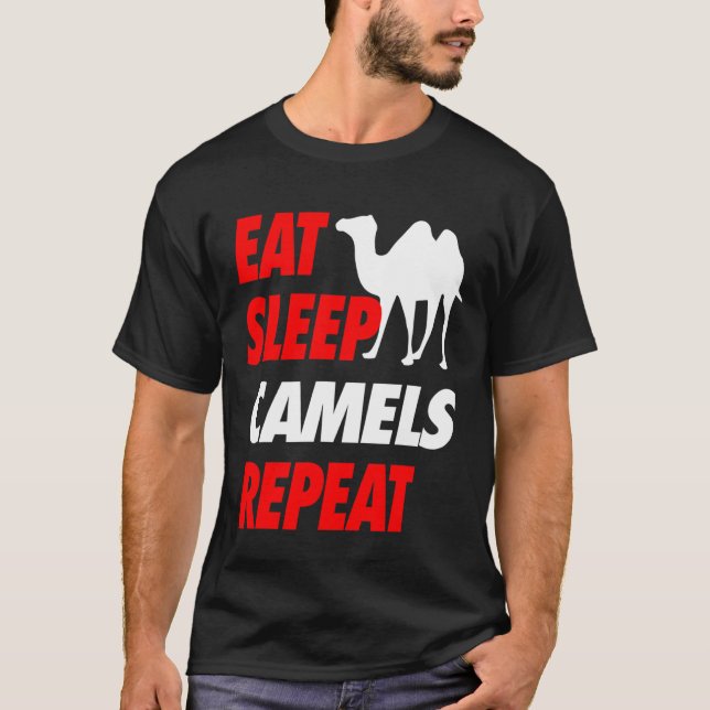 Sleep Camels Repeat T-Shirt (Front)