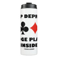 Sleep Deprived Bridge Player Inside Card Suits