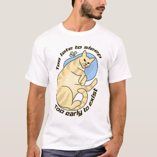 Sleep Deprived Feline | T-Shirt