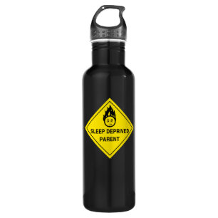 Sleep Deprived Parent 710 Ml Water Bottle