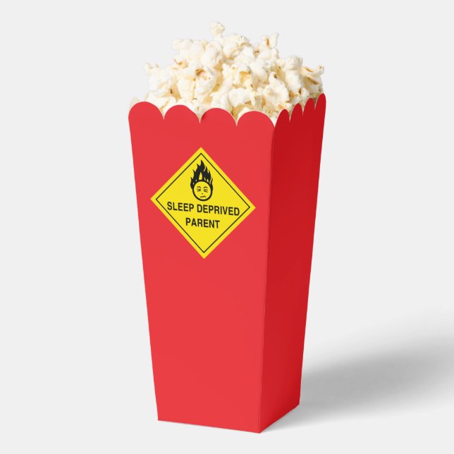 Sleep Deprived Parent Favour Box (Popped)