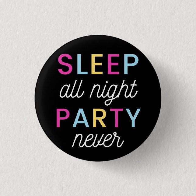 sleep disorder narcolepsy awareness pin (Front)