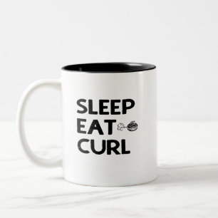 Sleep Eat Curl Mug