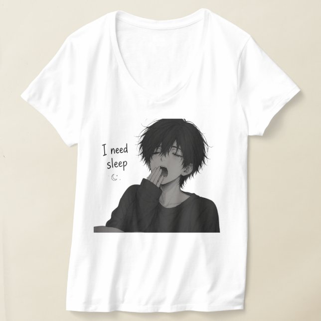 Sleep.exe Has Stopped Working T-Shirt (Laydown)