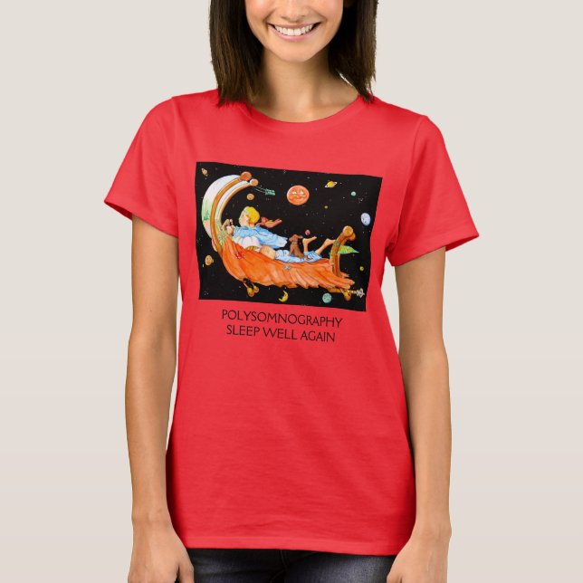 SLEEP LAB POLYSOMNOGRAPHY T-Shirt (Front)