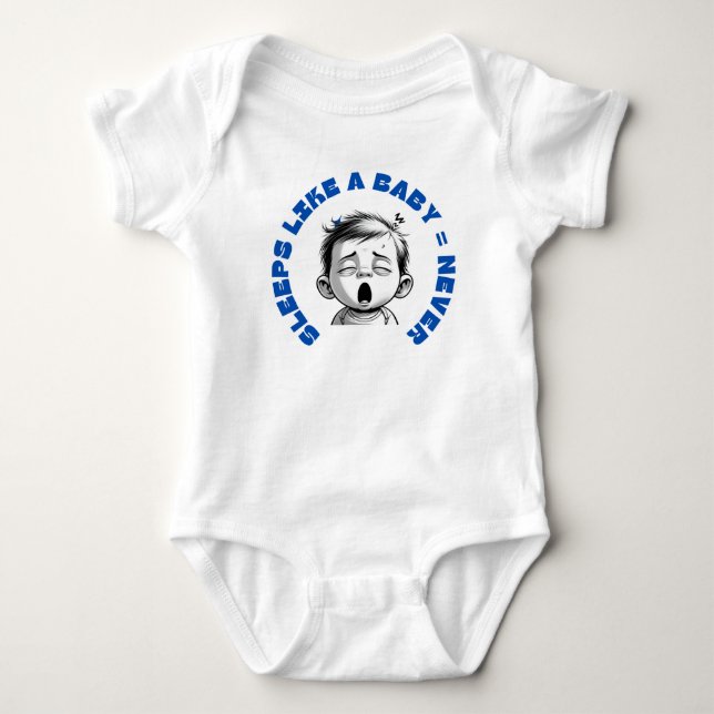 Sleep Like a Baby Bodysuit (Front)