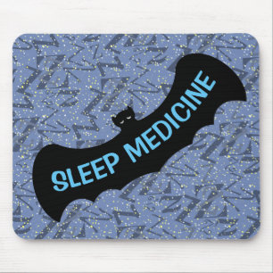 SLEEP MEDICINE POLYSOMNOGRAPHY by Slipperywindow Mouse Mat