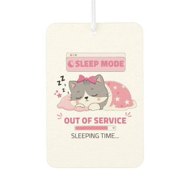 sleep mood car air freshener (Front)
