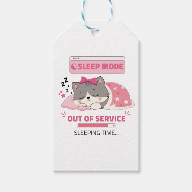 sleep mood gift tags (Front)
