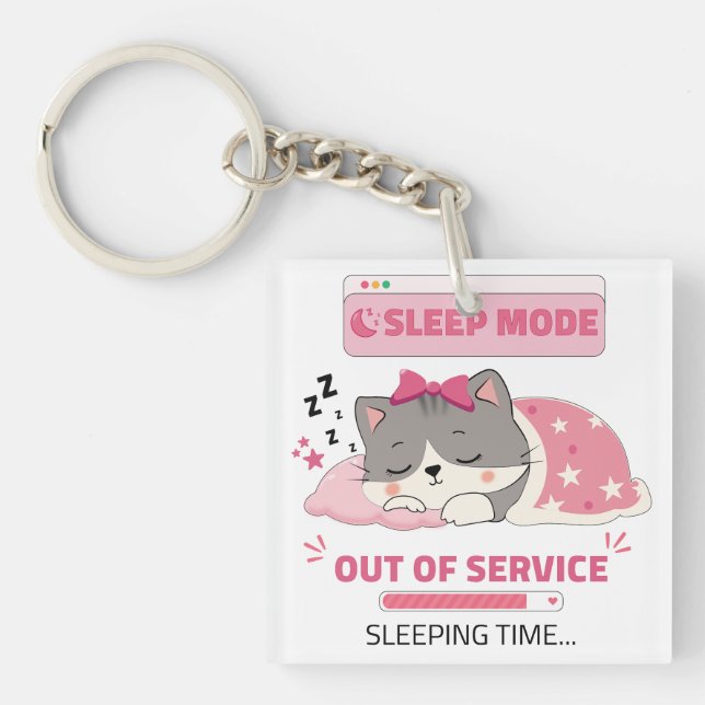 sleep mood key ring (Front)
