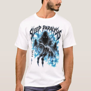 Sleep Paralysis Gothic Shadow Entity Horror T-Shirt